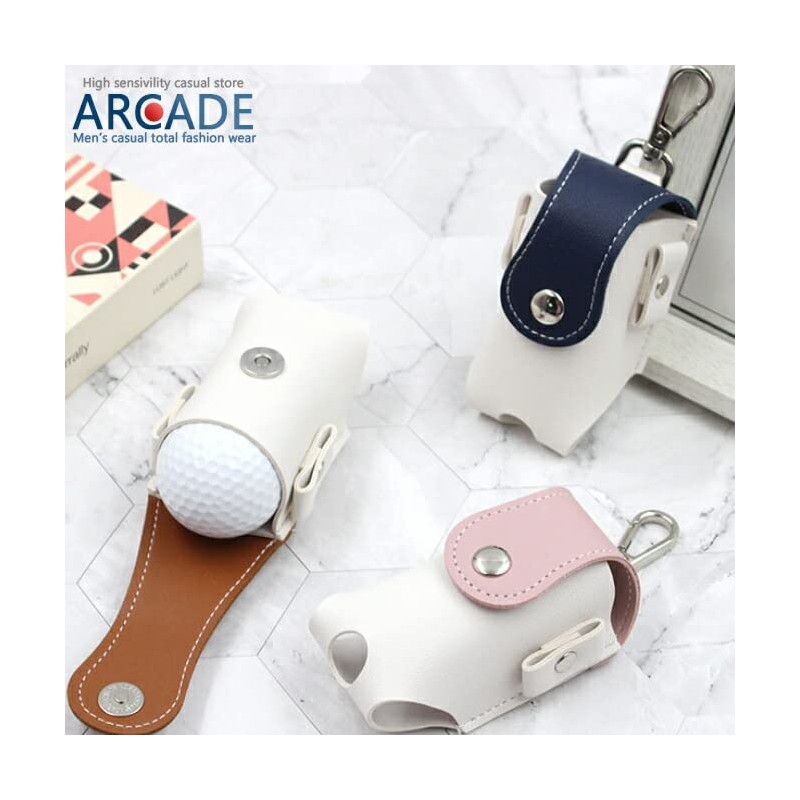 ARCADE Golf Ball Bag for Men and Women, Golf Ball