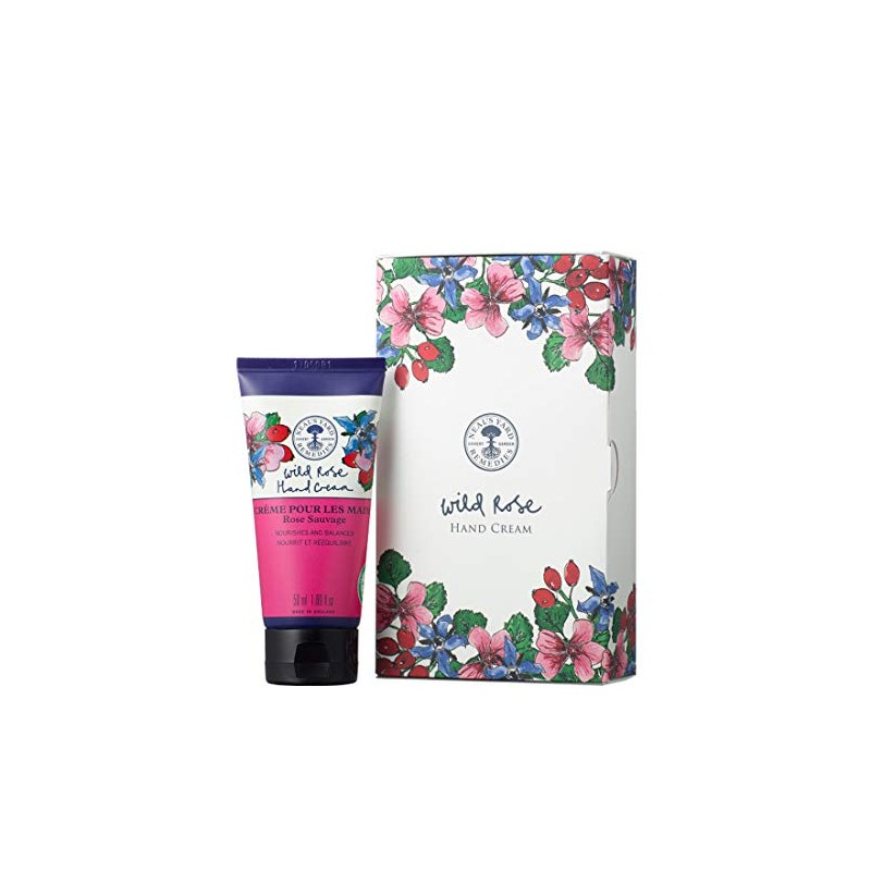 NEAL'S YARD REMEDIES Wild Rose Hand Cream Gift (Gift Boxed)