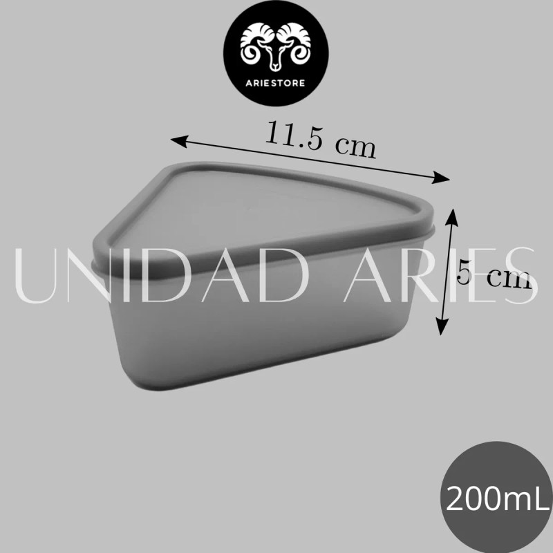 Tupperware Recipiente Para Lunch Triangulito Hermético Tupperware