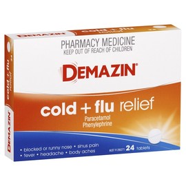 Demazin Cold & Flu Relief Tab X 24