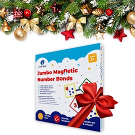 75 PCS Colorful Magnetic Number Bonds - Magnetic Numbers for Whiteboard, Magnetic Number Line, Math Aids Accessories, Math Resources, Magnetic Math Manipulatives, Number Bonds Game - Simply Magic