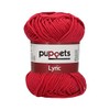 Puppets Lyric Strength 8 4572008-00258 Red Crochet Yarn, 100 %