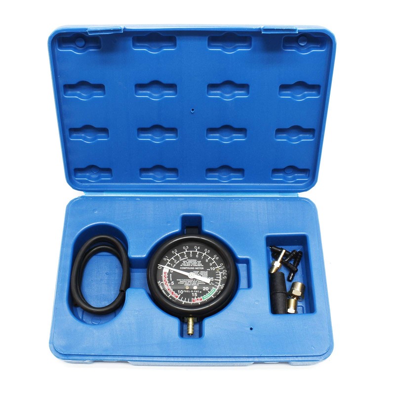 Wiltec Vacuum Tester up to 10 PSI 28 Inch HG,