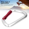 25KN Climbing Carabiner DShape Buckle Safety Equipment for Mountaineering HighAltitude