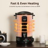 OFFNOVA Wax Melter for Candle Making, 6L Large Wax Melting