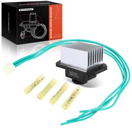 A-Premium HVAC Blower Motor Resistor with Wire Harness Kit Compatible with Honda & Acura Vehicles - Accord 2005-2007, TSX 2006-2008 - Replace# 79330SDRA01