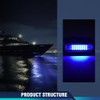 PIT66 LED Pontoon Boat Docking Light Bright White Housing Marine