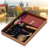 Dip Calligraphy Pen Set Feather Ink Sac Fountain Pen Gift