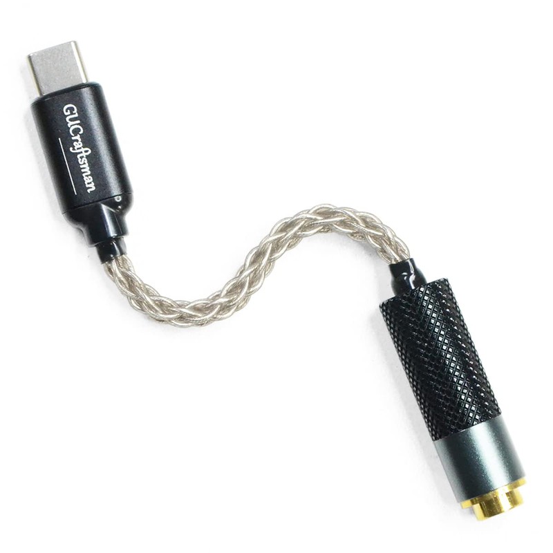 USB Typ C Adapter auf 4,4 mm symmetrische tragbare HiFi