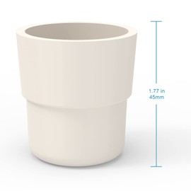 stonylab Rubber Stopper, 24# Natural Rubber Septum Stopper Fit for 24/40, 24/29 Outdoor Joint Laboratory Glassware, Sleeve Type, Set of 10