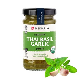 Mekhala Organic Gluten-Free Thai Basil Garlic