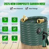 50 ft Garden Hose, 2025 Upgarded Flexible Water Hose 50ft