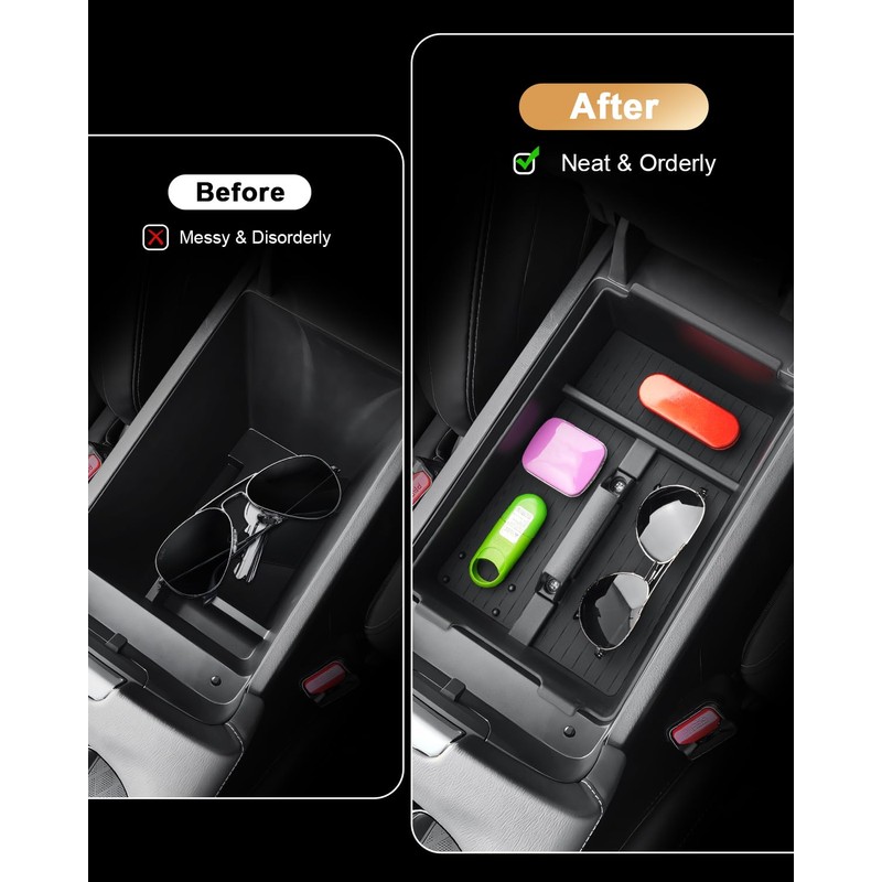 ECOZEN 2026 Murano Center Console Organizer - For 2025-2026 Nissan