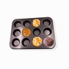 Gurlideo Cupcake Mould, Cups Perforated Mince Pie Bread Tray for