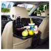 StoreSmith Make Road Trips Folding Car Back Seat Table Tray