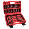 LLNEDL 3/8" Drive Impact Socket Set 95Pcs, Spark Plug Socket