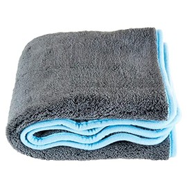 Liquid Elements Silverback XL Car Drying Cloth 1200 GSM 50 x 80 cm - Soft Microfibre Cloth for Car Care - Extremely Absorbent, Lint-Free & Gentle on Paint (Pack of 1)