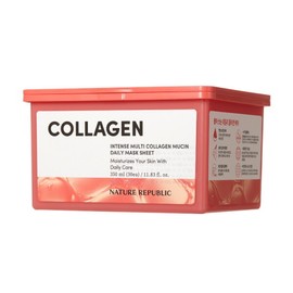 Nature Republic 1 day/1 pack wrinkle improvement intense multi collagen mucin daily mask pack ( / 네이처리퍼블릭 1일1팩 주름개선 인텐스 멀티 콜라겐뮤신 뽑아쓰는 데일리 마스크팩(