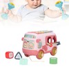 Blocks Musical Bus Alphabet Multifunction Learning Toy Pattern Matching Mini