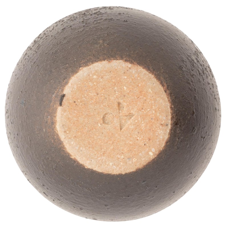 Marui Pottery MR-3-4293 Shigaraki Ware Hechamon, Guinomi, Ochokoko, Diameter Approx.
