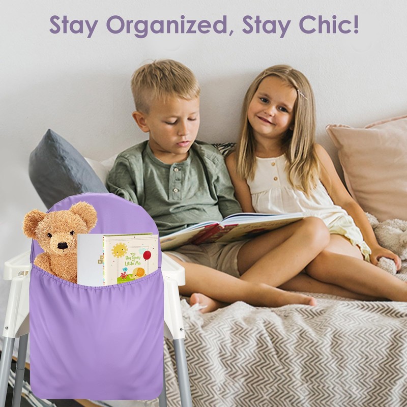 High Chair Handy Pocket Pouch, Mealtime Essentials Organizer of High