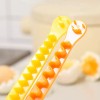 2pcs Fancy Cut Egg Cooked Eggs Cutter Lace Egg Slicer
