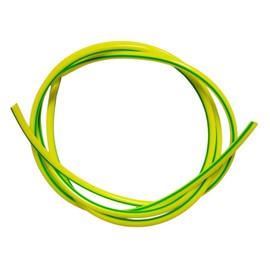 3mm Earth Sleeving 3mm - 1 Meter PVC Earth Sleeving 3mm Green/Yellow sleeving 1 Meter