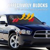 Windshield Sun Shade for Dodge Charger 2011-2024, 300T Silver Sun
