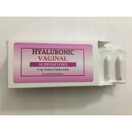 Unbranded Hyaluronic Vaginal Suppositories - 15 Count (Buy 2, Get 1 Free) NO Cocoa Butter