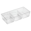 InterDesign Clarity Tray 3, Clear
