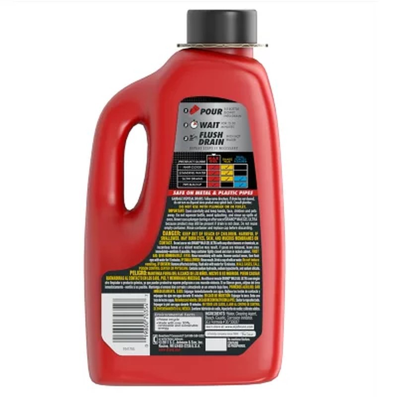 Drano Max Ultra Gel Drain Opener – 160 fl. oz.,