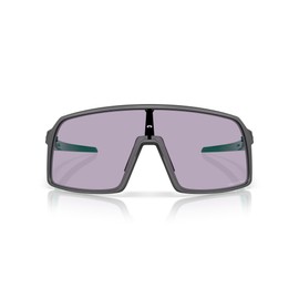Oakley Men's OO9406A Sutro Low Bridge Fit Rectangular Sunglasses, Steel/Prizm Slate, 60 mm