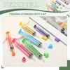 PETAXCELL Feeding Syringes with Cap, Plastic Syringes for Liquid Pet