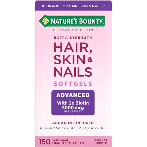 Nature’s Bounty Nature's Bounty Optimal Solutions Hair Skin&Nails Extra Strength