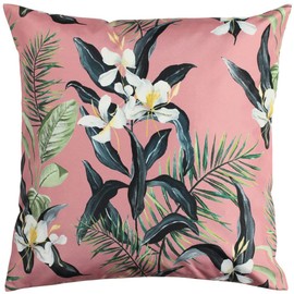 furn. Honolulu Polyester Filled Outdoor Cushion (Pink - 43x43cm)