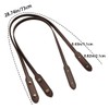 10 PCS PU Leather Bag Handles Leather Handle Wraps Mount