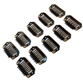 Luce brillare Fastening Pins, Wig Pins, Wigs, Extensions, Top Pieces, Point Pieces, Partial Wigs, One Touch Fixing Hardware, Securing Pins (Set of 10)