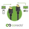 conecto HDMI Cable High Speed with Ethernet, Ultra HD, Gold-Plated