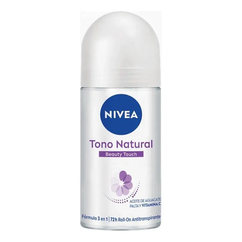 Desodorante Tono Natural Beauty Touch Aclarante 50 Ml NIVEA