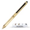Monteverde USA Quadro 4-in-1 Multifunction Pen - Brass Finish -