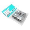 Waki Sangyo EMP094 Joint Metal Fittings, Silver, 4.3 x 3.0