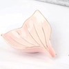 Poggapp Soap Dish Self-Draining Jewelry Holder Fishtail Soap Dish Ceramic