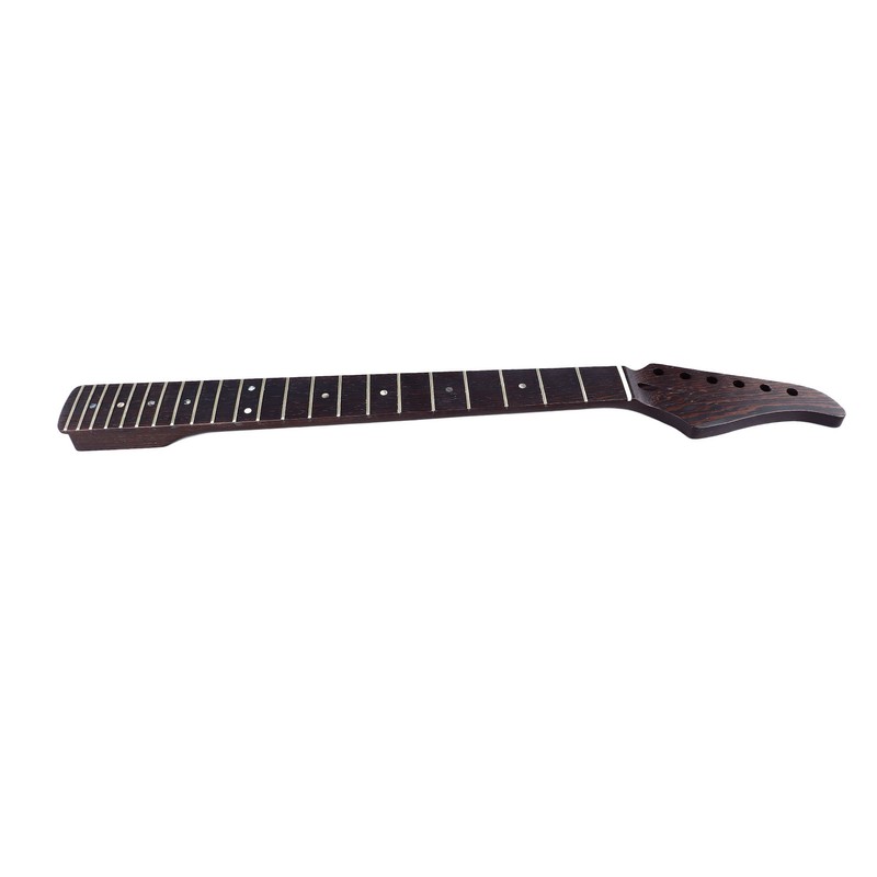 22 Frets Neck Replacement Wenge Wood Material Guitar Fingerboard Neck