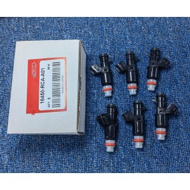 OEM 6X FUEL INJECTORS 16450-RCA-A01 FOR 3.0L 3.2L 3.5L ACURA MDX TL Accord Pilot