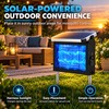 Solar Bug Zapper for Outdoor Use – 4500V Waterproof Mosquito