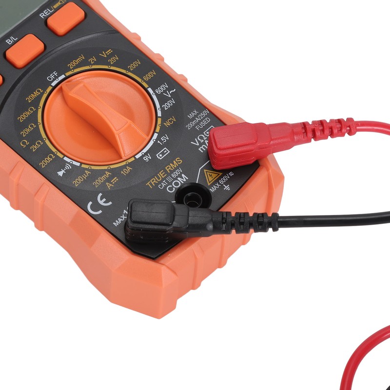 Digital Multimeter Multifunctional HD LCD Display Voltage Current Resistance Tester