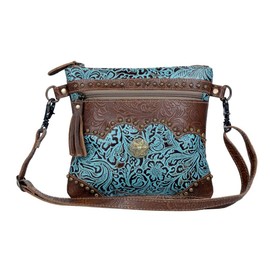 Myra Bag Wristlet Aqua
