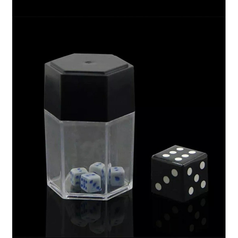 Bozoscompany Magic Trick Exploding Dice Prop Illusion Easy Tricks T6
