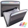 DITK-U 13 Pockets Expanding File Folder A4 Document Wallet Organizer