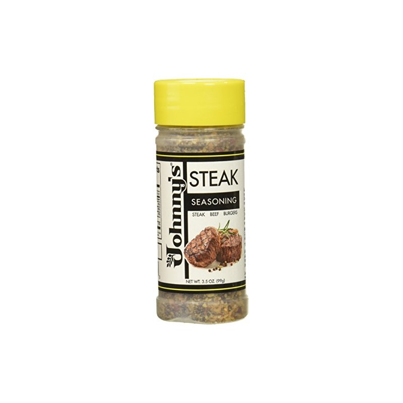 Johnnys Fine Foods Seasoning Steak, 3.5 oz